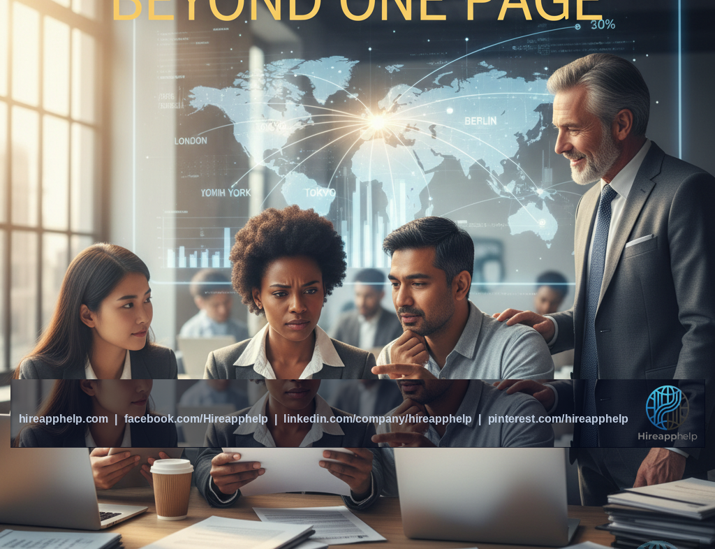 Beyond One Page: Global CV