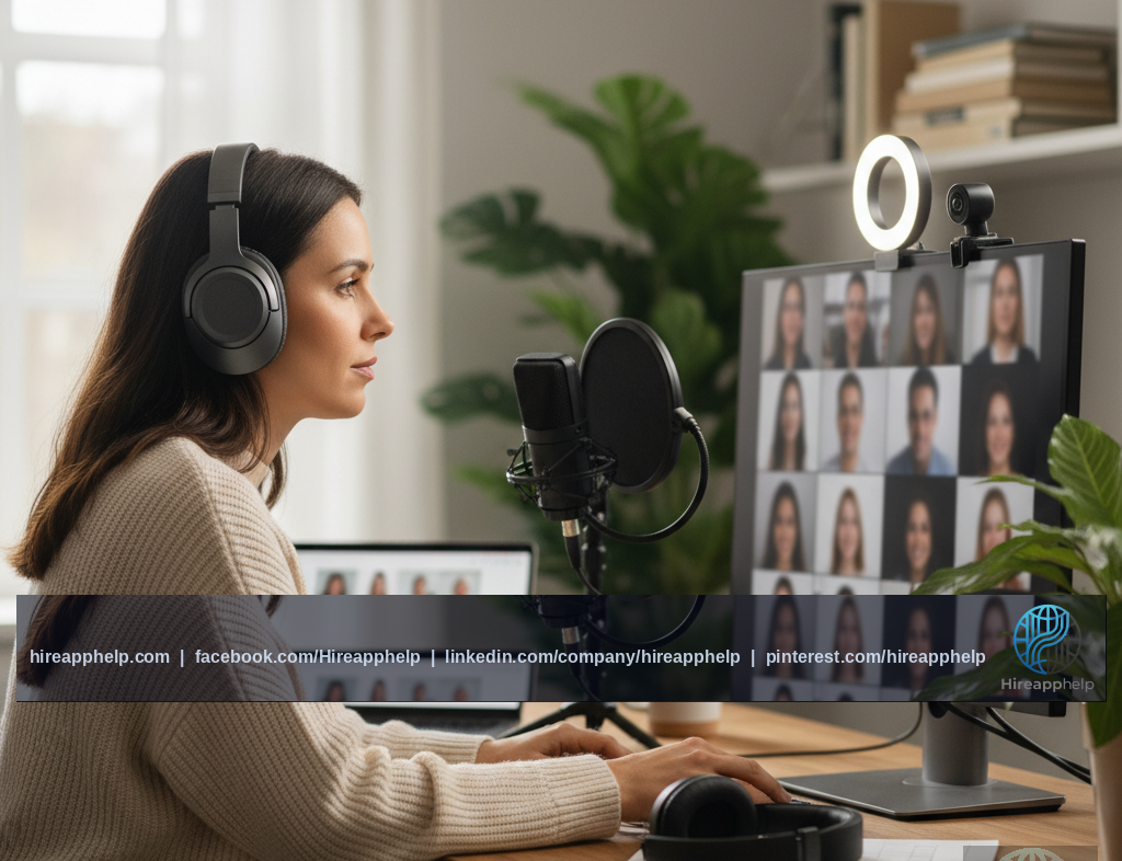 Remote Interview Home Office Setup