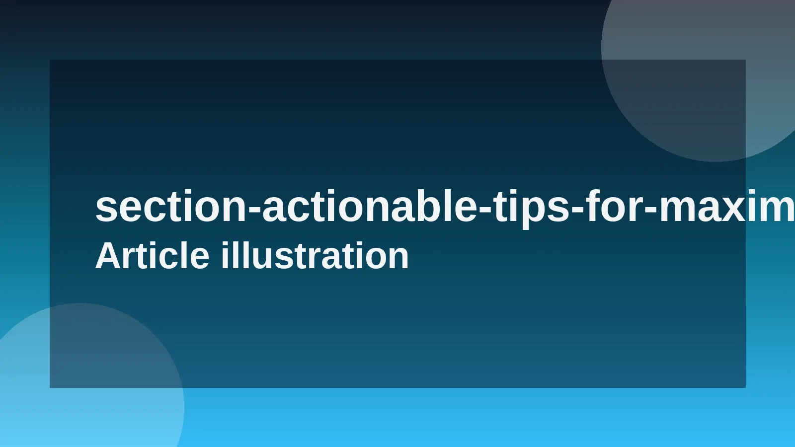 Actionable Tips for Maximizing Response Rates