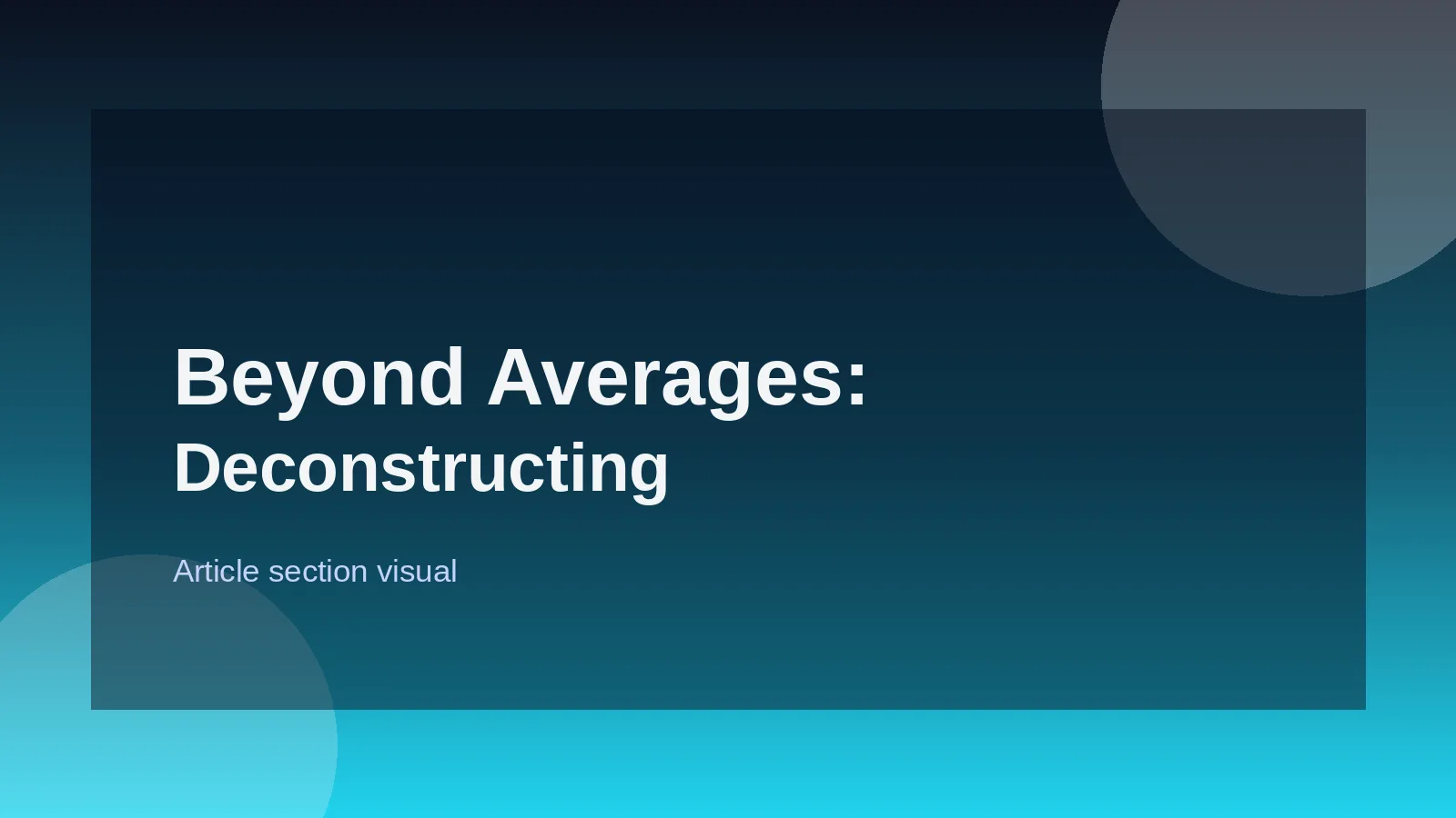Beyond Averages: Deconstructing Your Unique Value Propositio...