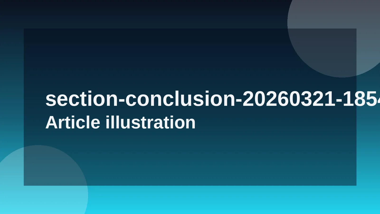 Conclusion