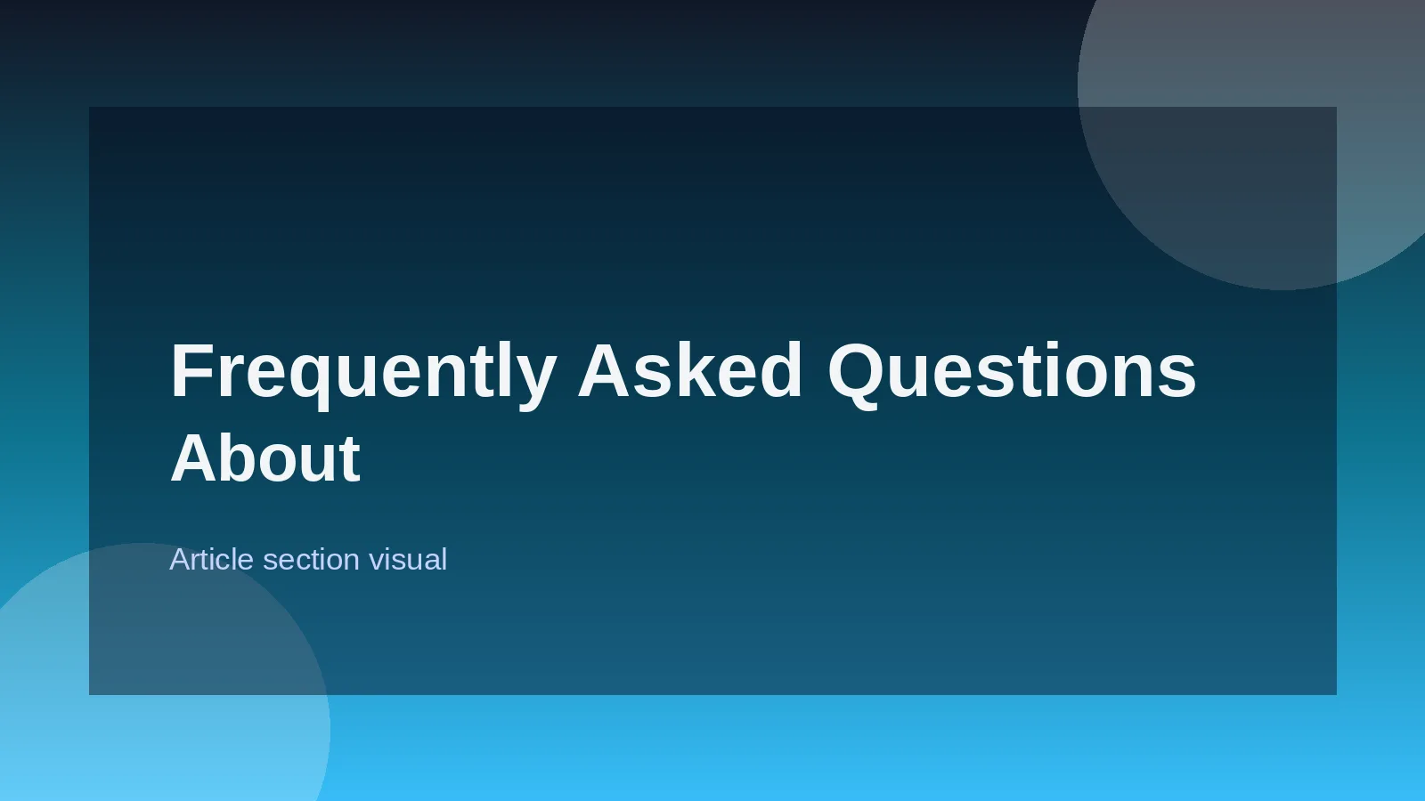 Frequently Asked Questions About Starting in Project Managem...