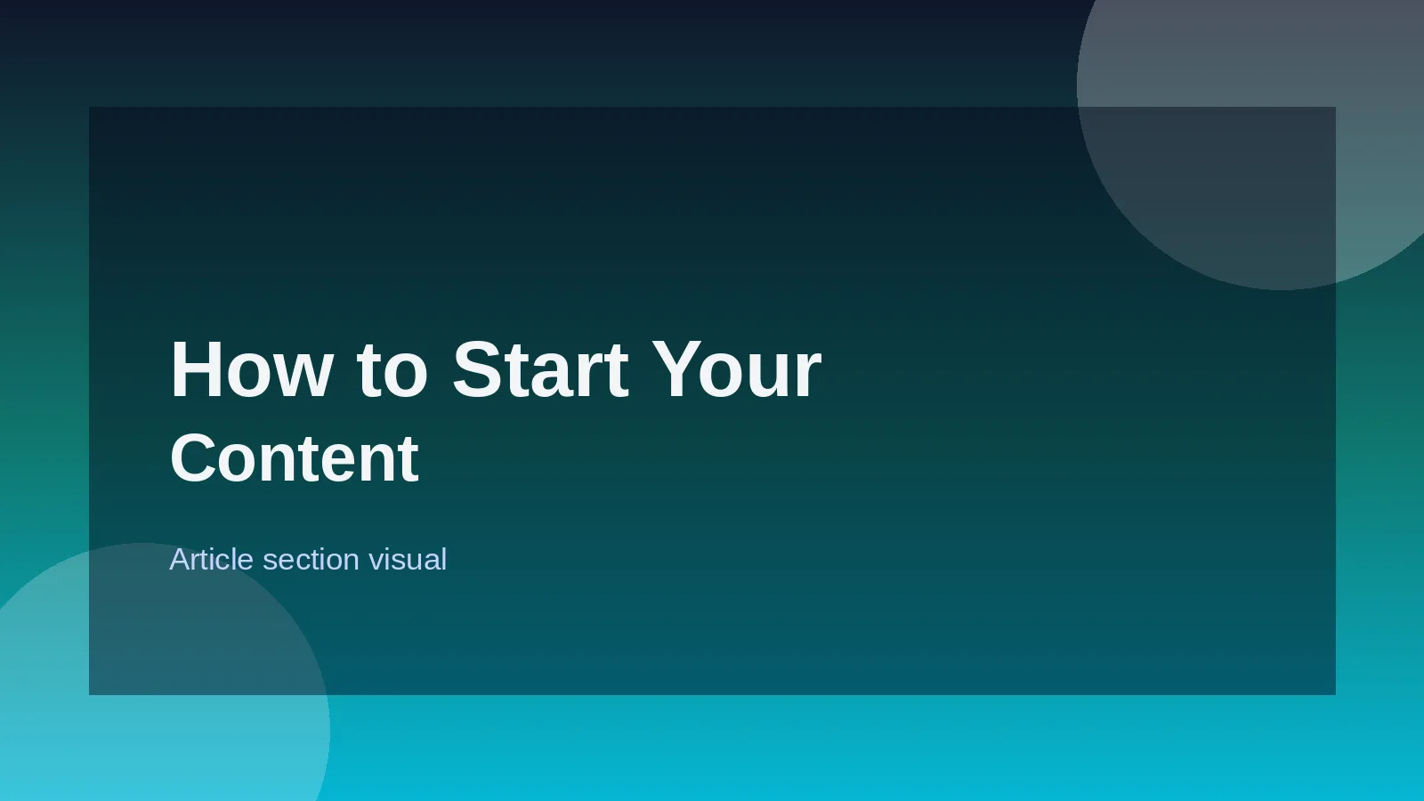 How to Start Your Content & CRM Journey