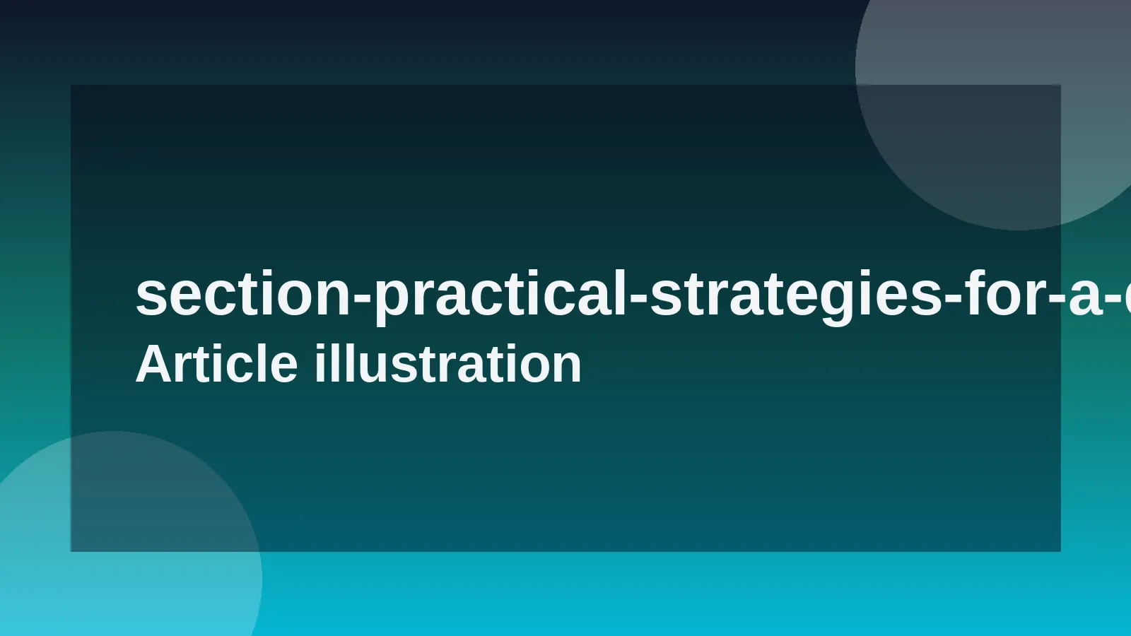 Practical Strategies for a Quick Boost
