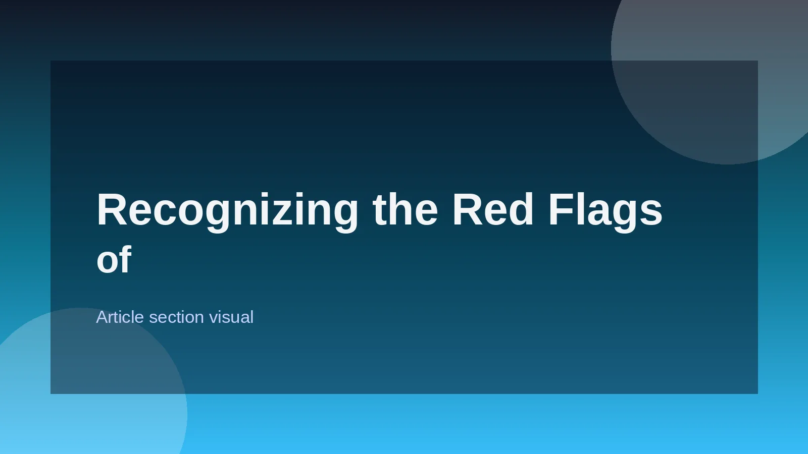 Recognizing the Red Flags of Remote Job Scams