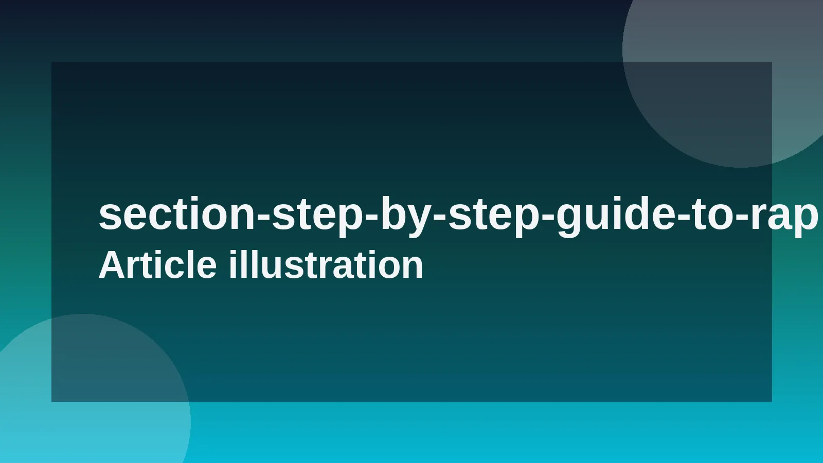 Step-by-Step Guide to Rapid Resume Tailoring