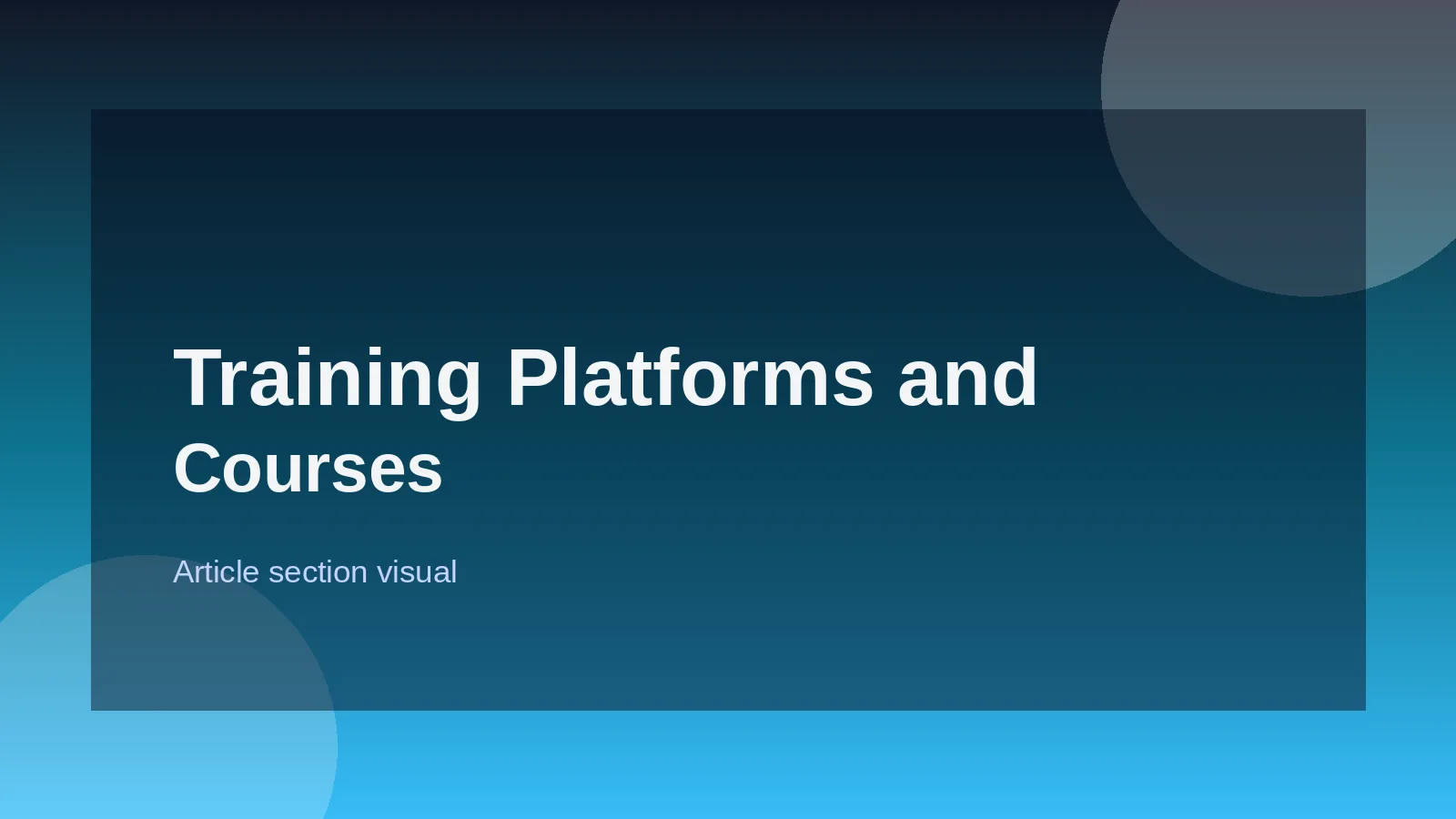 Training Platforms and Courses for Aspiring Marketers
