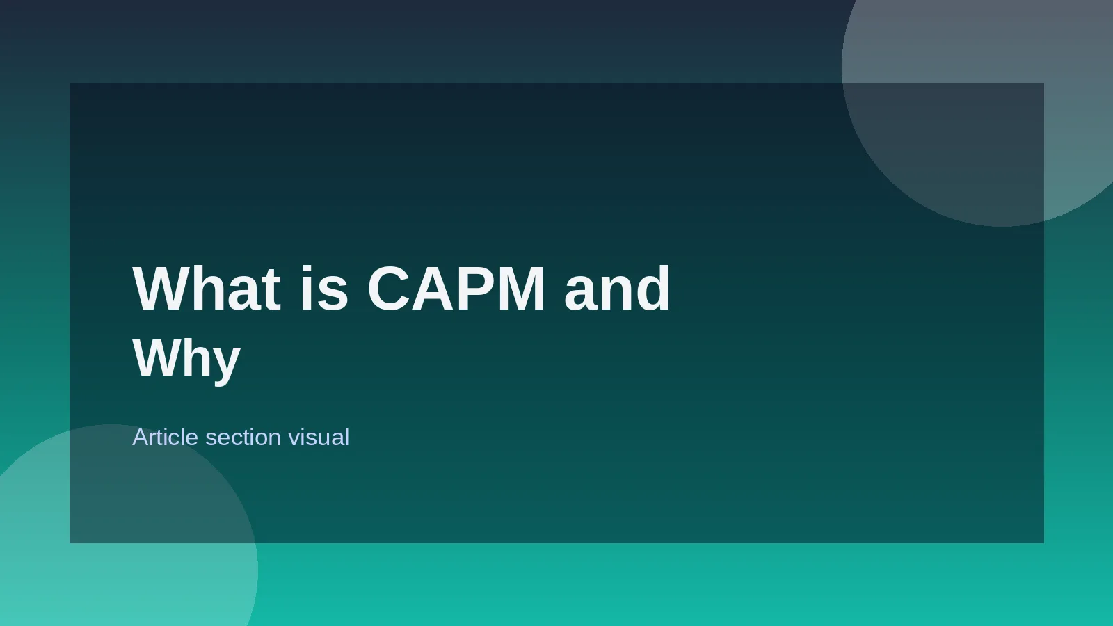 What is CAPM and Why It Matters for Your Career