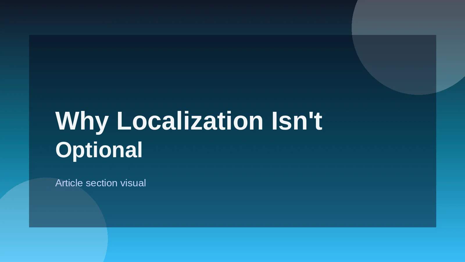 Why Localization Isn't Optional for International Job Seeker...