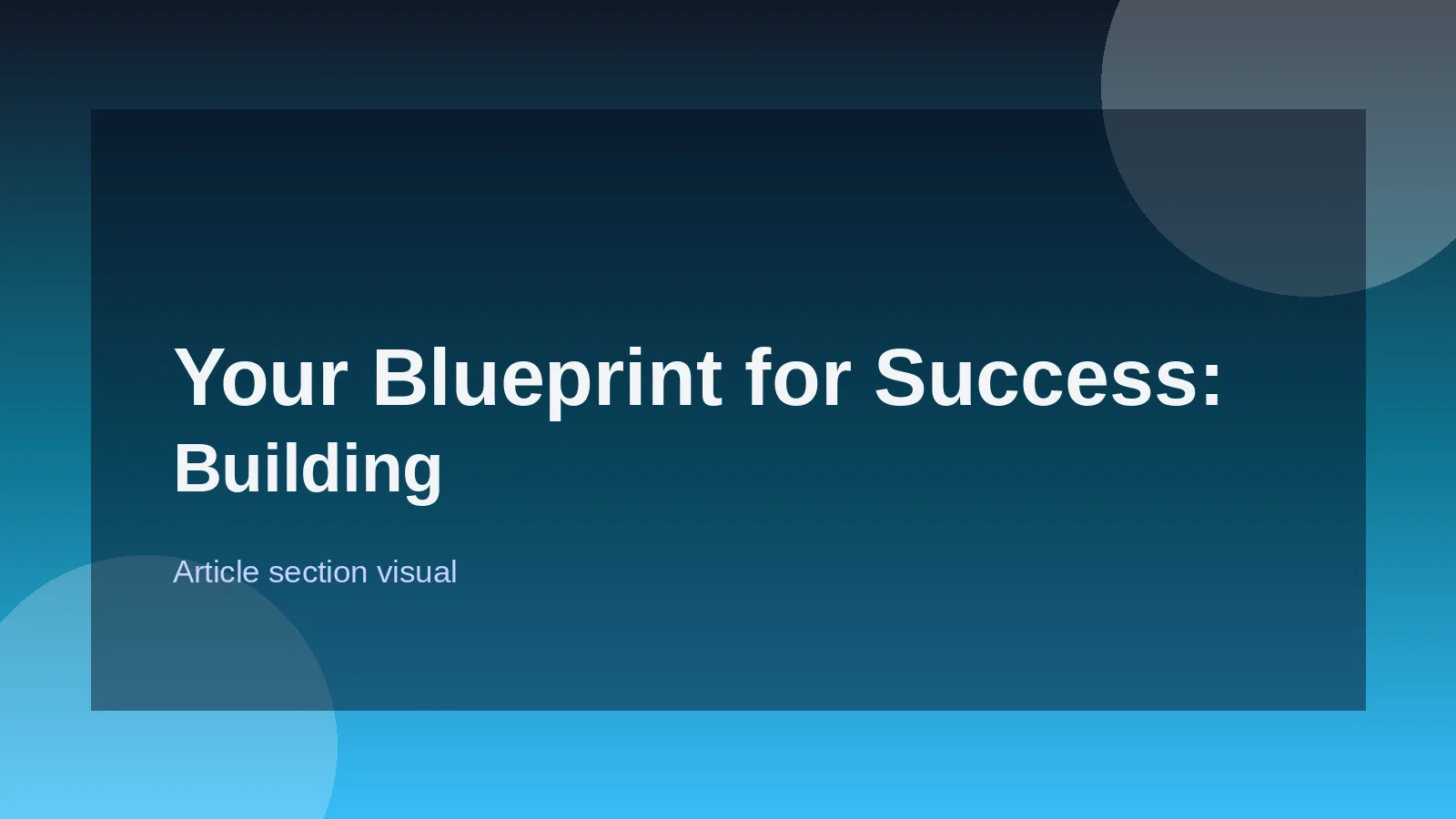 Your Blueprint for Success: Building a Skills-First CV
